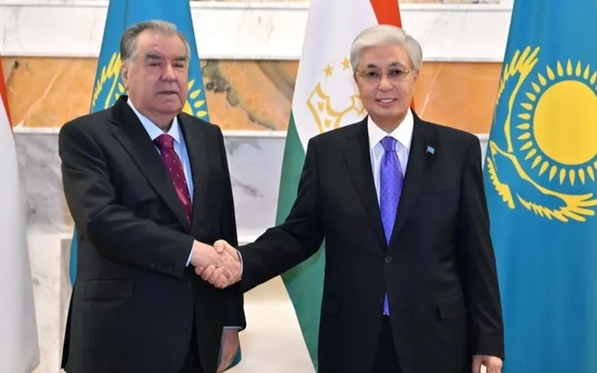 Kazakh Leader Sends Birthday Wishes to Tajik Counterpart