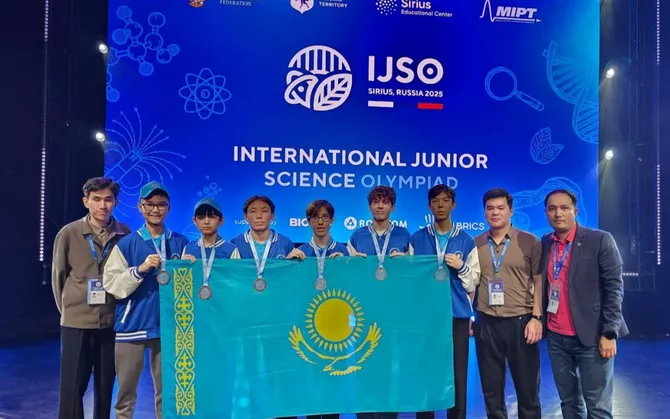 Kazakhstan Takes Six Medals at 2025 Junior Science Olympiad