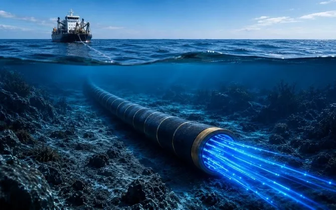 Baku-Aktau Fiber-Optic Cable Laying Begins Across Caspian Sea