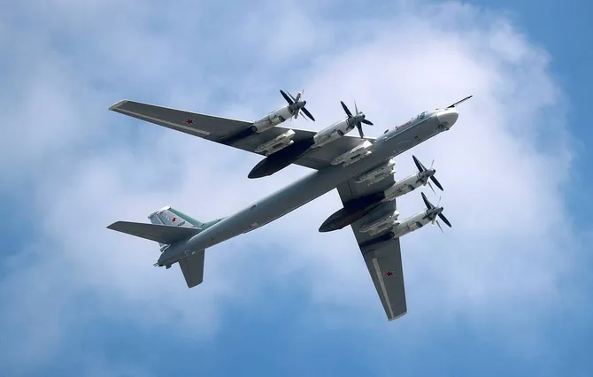 Russian Strategic Bombers Conduct 13-Hour Flight Over Bering, Chukchi ...