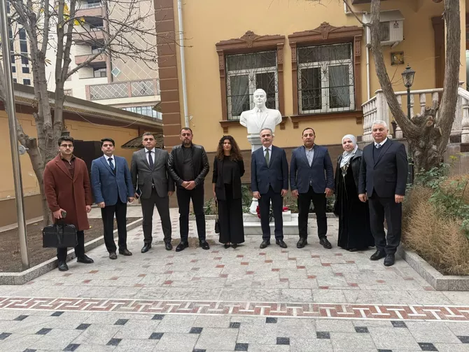 Azerbaijan Embassy in Tajikistan Hosts Ceremony in Honor of Heydar Aliyev