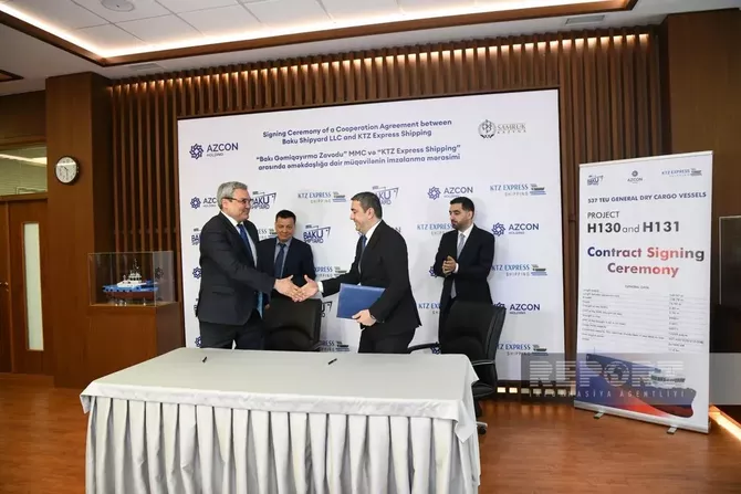 Azerbaijan, Kazakhstan Expand Maritime Cooperation with Shipbuilding Deal