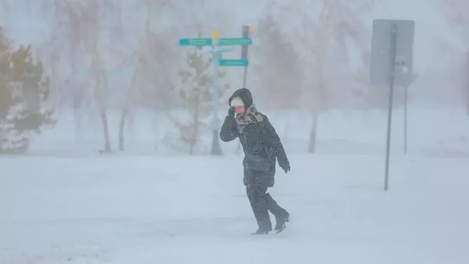 Kazakhstan Issues Storm Warning Across 17 Regions