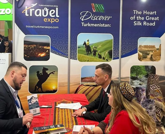 Latest News & Breaking Stories | Stay Updated with Caspianpost.com - Turkmenistan Pavilion Draws Crowds at Silk Road Tourism Fair