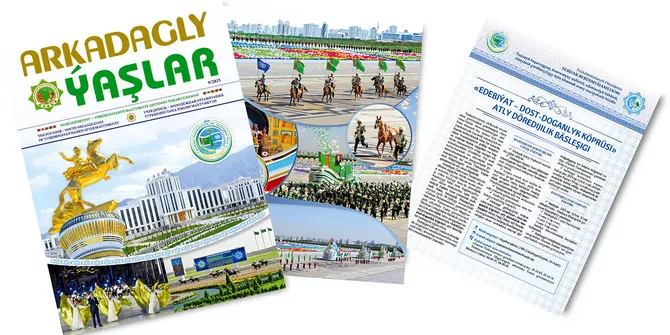 Latest News & Breaking Stories | Stay Updated with Caspianpost.com - The new Issue of the Magazine Arkadagly Ýaşlar Has Been Published