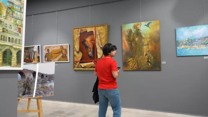 Latest News & Breaking Stories | Stay Updated with Caspianpost.com - Azerbaijani Artists Display Their Work in New Ankara Exhibition