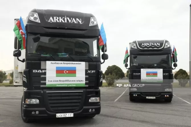 Azerbaijan Delivers 82 Tons of Humanitarian Aid to Iran - Caspianpost.com