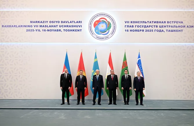 Latest News & Breaking Stories | Stay Updated with Caspianpost.com - President Ilham Aliyev Arrived at Congress Center in Tashkent