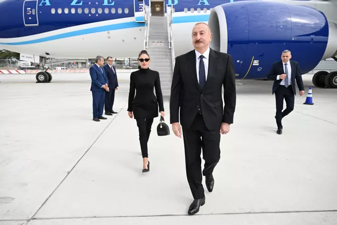 Azerbaijan's President Ilham Aliyev