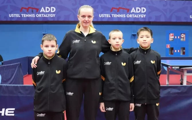 Kazakh Youth Triumph at Golden Autumn Table Tennis Event