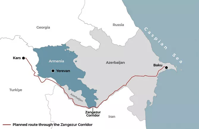 Latest News & Breaking Stories | Stay Updated with Caspianpost.com - What the Armenia-Azerbaijan Peace Deal Means for the Middle Corridor