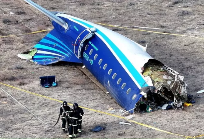 Experts: External Attack Causes Azerbaijani Plane Crash