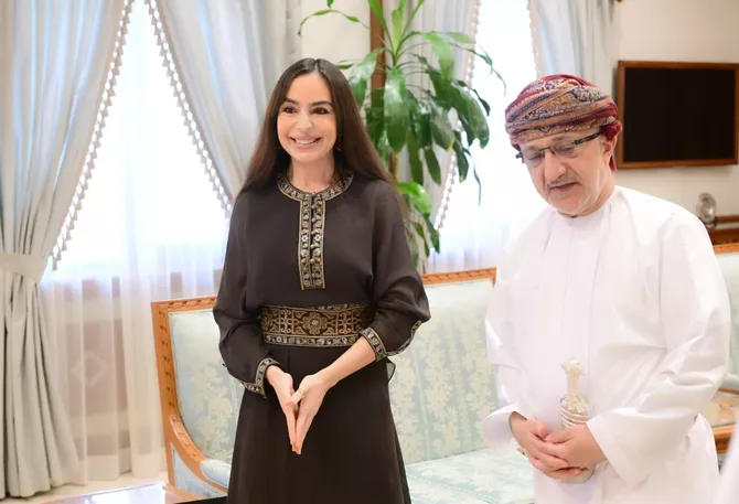 Leyla Aliyeva, Vice-President of Heydar Aliyev Foundation, Visits OmanL