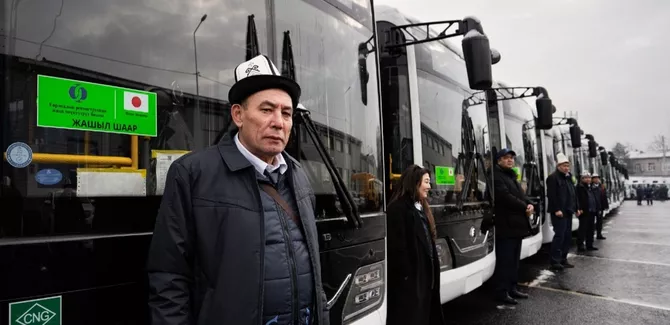 EBRD Funds Eco-Friendly Bus Fleet in Kyrgyzstan