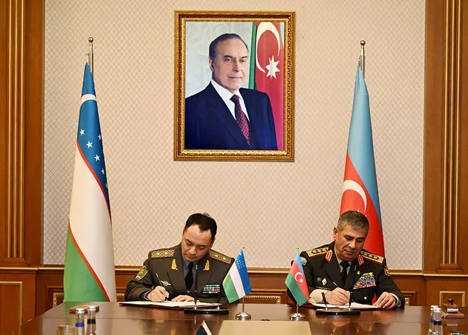 Azerbaijan, Uzbekistan Sign 2026 Military Cooperation Plan