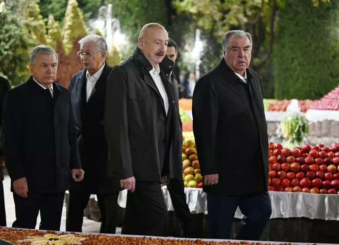 Azerbaijan's President Ilham Aliyev