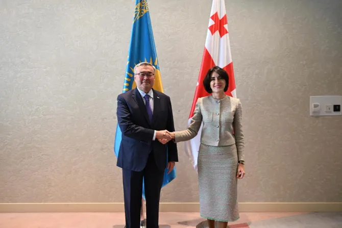 Kazakhstan, Georgia Focus on Trans-Caspian Transport Route