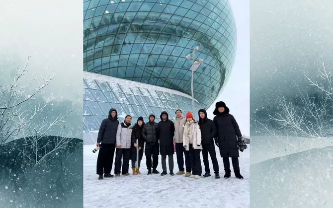 中国广州电视台宣传哈萨克斯坦为旅游目的地