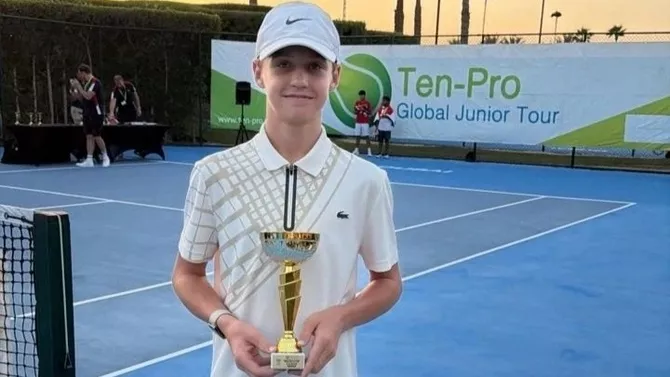 Kazakh Rising Tennis Star Wins Dubai Title