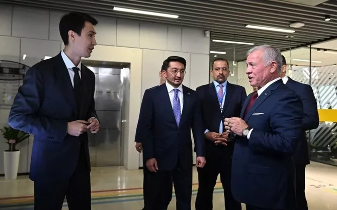 Latest News & Breaking Stories | Stay Updated with Caspianpost.com - Kazakh President, Jordan’s King Tour Astana Hub in Capital