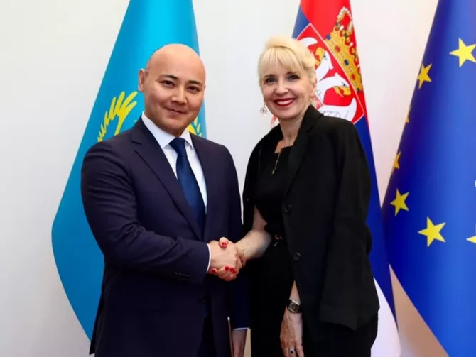 Latest News & Breaking Stories | Stay Updated with Caspianpost.com - Kazakhstan and Serbia Discuss Deeper Trade and Economic Cooperation