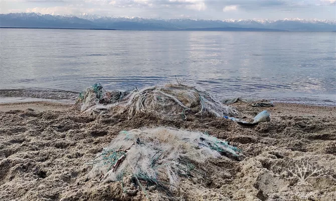 Issyk-Kul Lake in Kyrgyzstan