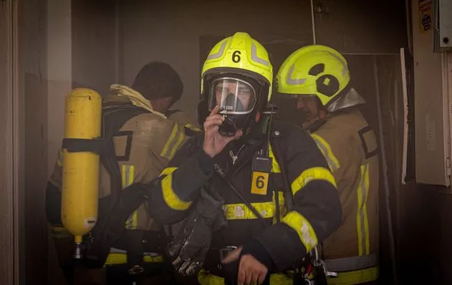 Russian Drone Strike Hits Odesa Infrastructure, Sparks Fire