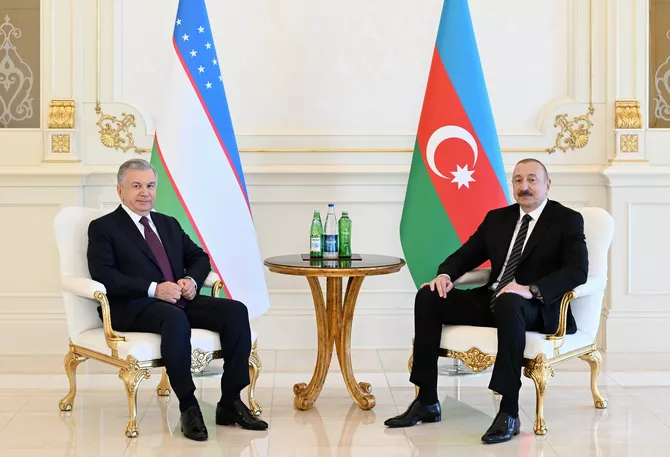 Latest News & Breaking Stories | Stay Updated with Caspianpost.com - President Ilham Aliyev Gives Interview to Uzbekistan’s National News Agency