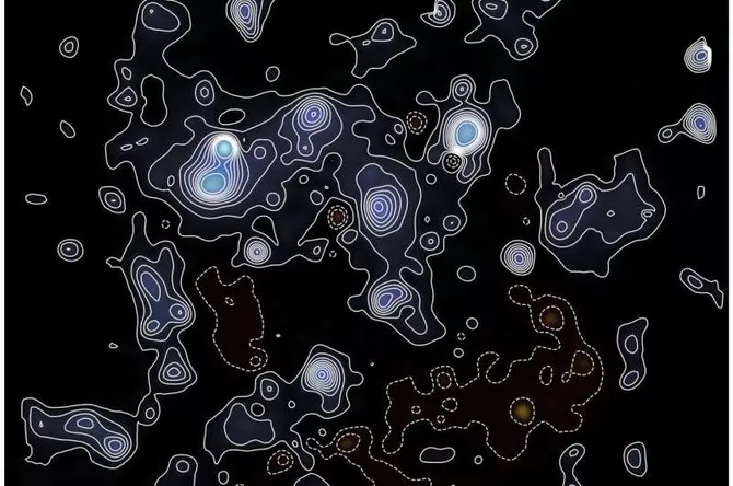 Astronomers Reveals Dark Matter's Cosmic Map