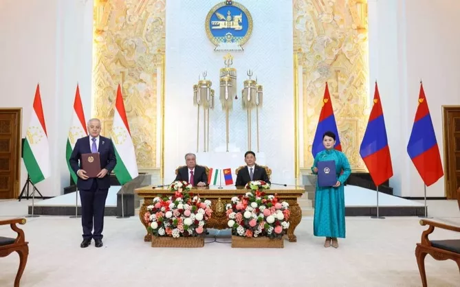 Mongolia, Tajikistan Deepen Strategic Partnership with 11 New Agreements