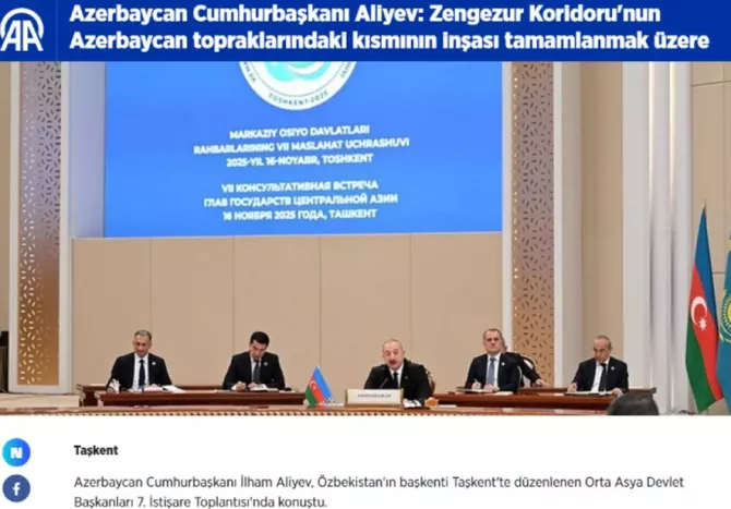 Latest News & Breaking Stories | Stay Updated with Caspianpost.com - Turkish Media Highlights Azerbaijani President’s Address at Central Asia Summit