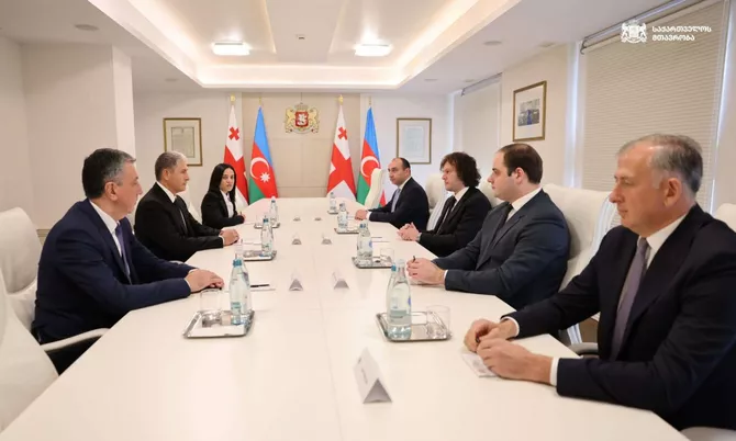 Latest News & Breaking Stories | Stay Updated with Caspianpost.com - Georgian PM Holds Meeting with Azerbaijani Interior Minister