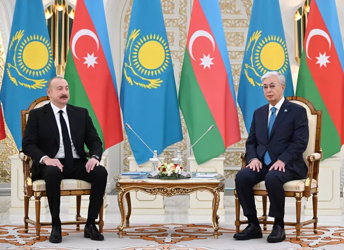 Ilham Aliyev’s Visit to Kazakhstan Strengthens Middle Corridor and Digital Silk Road Vision