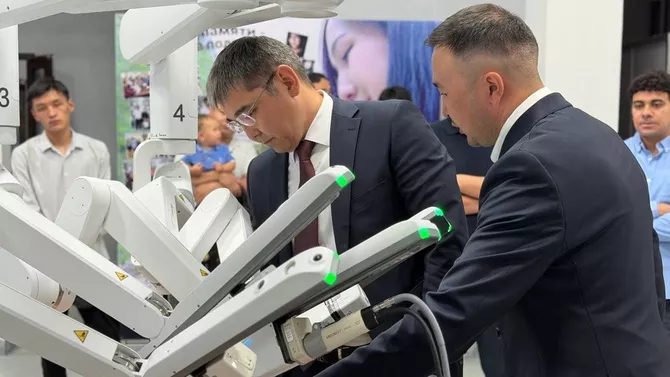 Kyrgyzstan Unveils Its First Robotic Surgical System