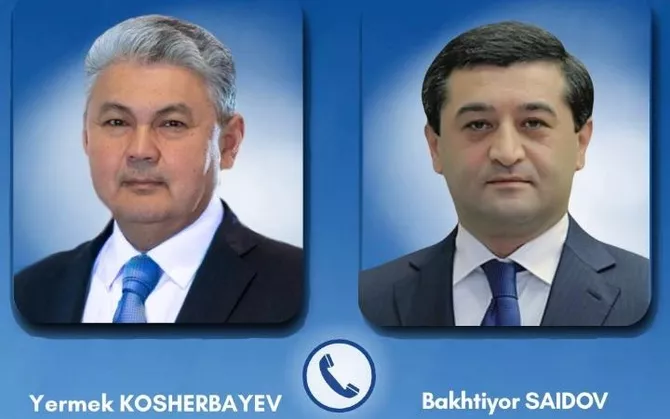 Kazakh, Uzbek FMs Discuss 2025 Achievements