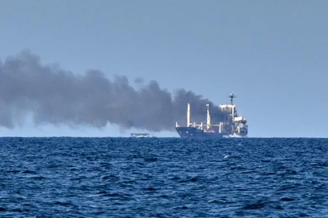 Eight Azerbaijanis Among Crew Members Rescued After Black Sea Drone Attack