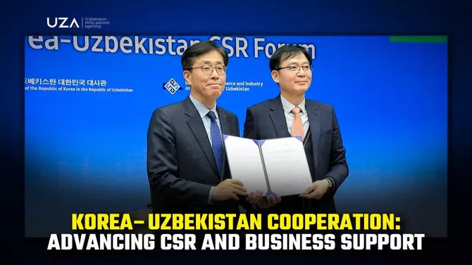 Korea-Uzbekistan: Strengthening CSR and Business Support