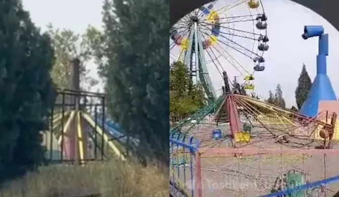 Amusement Ride Collapse in Uzbekistan Leaves People Injured