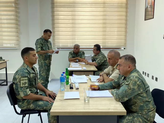 Latest News & Breaking Stories | Stay Updated with Caspianpost.com - Azerbaijani Military Personnel Participate in Professional Competency Examinations