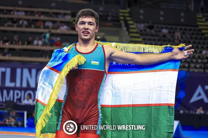 Latest News & Breaking Stories | Stay Updated with Caspianpost.com - Two More Uzbek Wrestlers Crowned World Champions