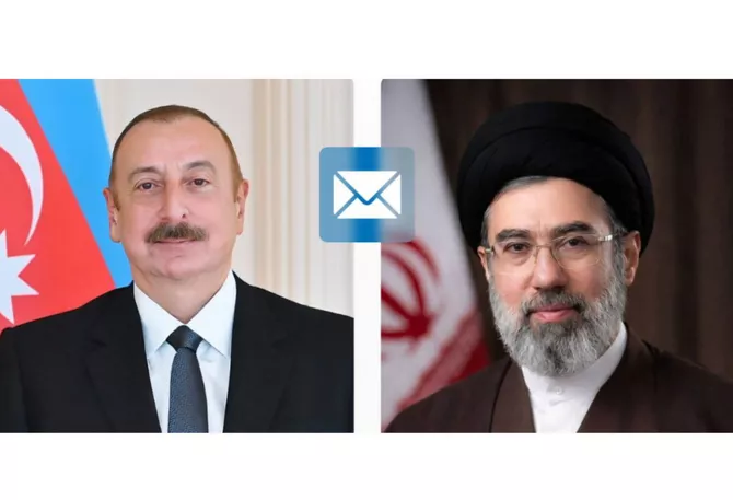 President Aliyev Congratulates Mojtaba Khamenei on His Appointment of Iran's Supreme Leader