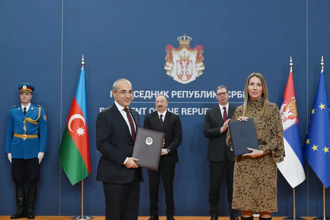 Latest News & Breaking Stories | Stay Updated with Caspianpost.com - Azerbaijan-Serbia Documents Exchanged