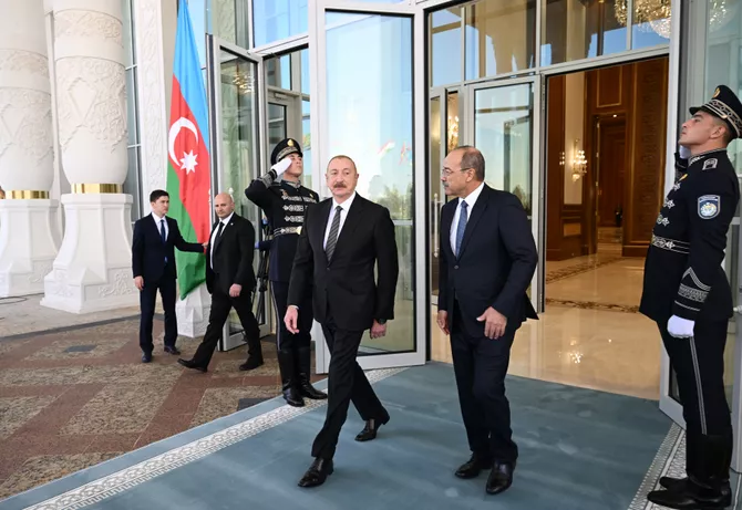 Latest News & Breaking Stories | Stay Updated with Caspianpost.com - President Ilham Aliyev Arrives in Uzbekistan