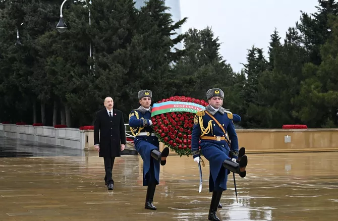 Latest News & Breaking Stories | Stay Updated with Caspianpost.com - President Ilham Aliyev Paid Tribute to 20 January Martyrs