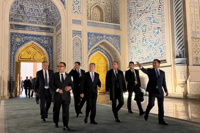 FMs of Central Asian Countries, Azerbaijan Visit Center of Islamic Civilization in Tashkent