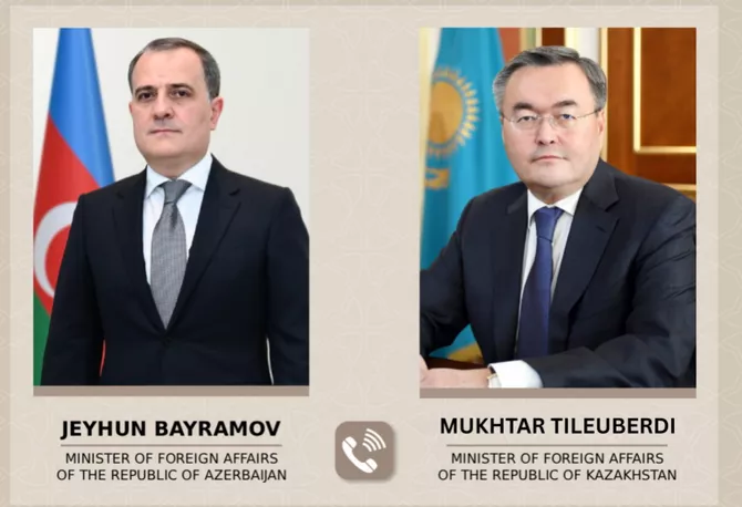 Azerbaijan, Kazakhstan Review Strategic Partnership Agenda