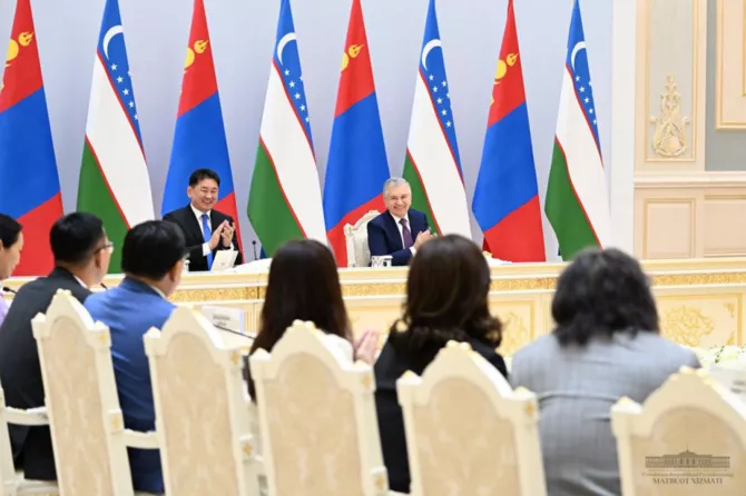 Latest News & Breaking Stories | Stay Updated with Caspianpost.com - Uzbekistan and Mongolia Enter New Phase of Comprehensive Cooperation