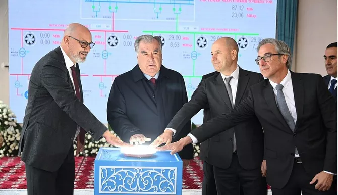 Kyrgyzstan Inaugurates Fully Modernized Kairakkum Hydropower Plant