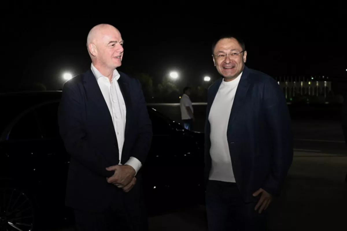 FIFA President Arrives in Uzbekistan to Boost Football Development