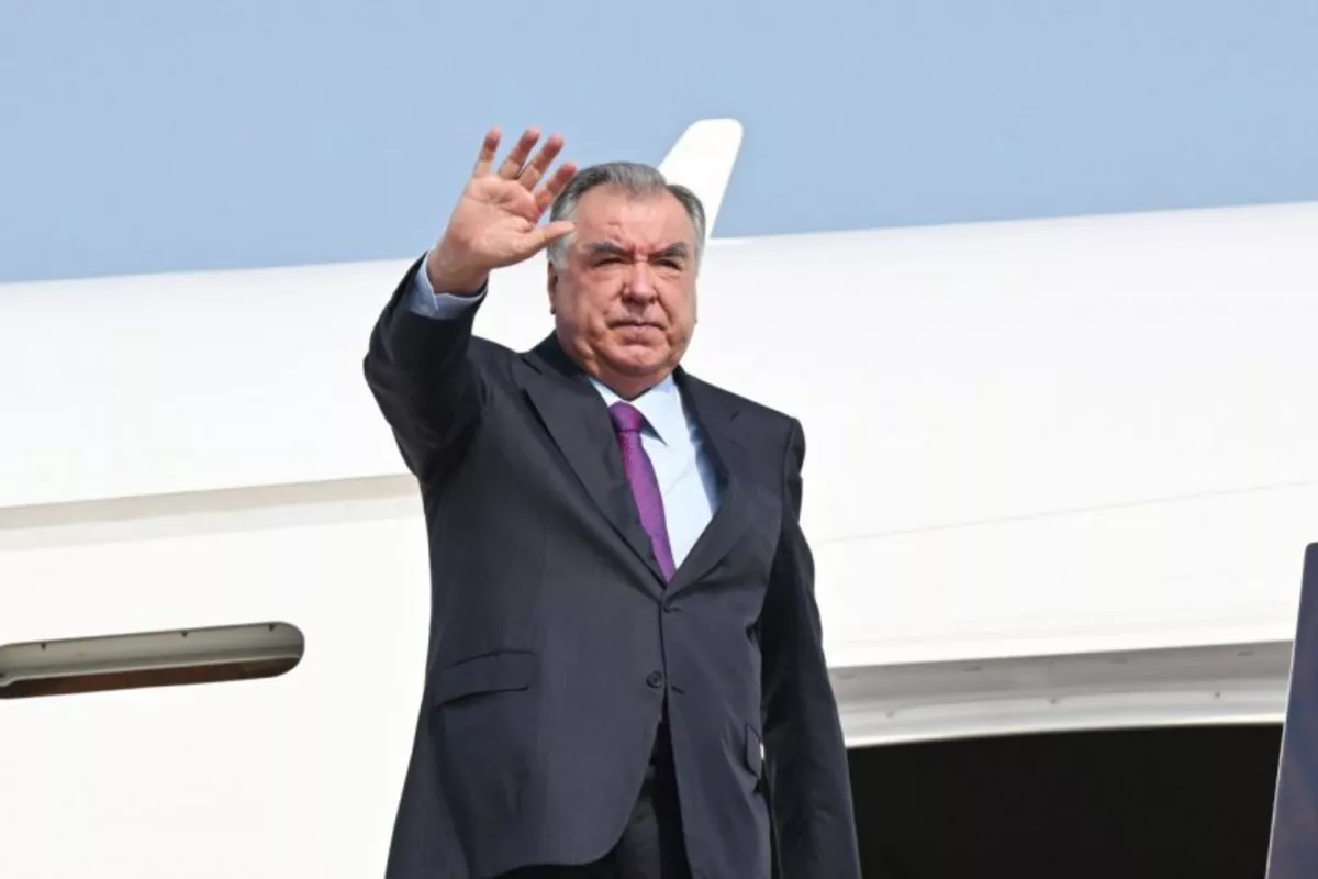 Tajik President Departs for US to Attend “Central Asia + US” Summit